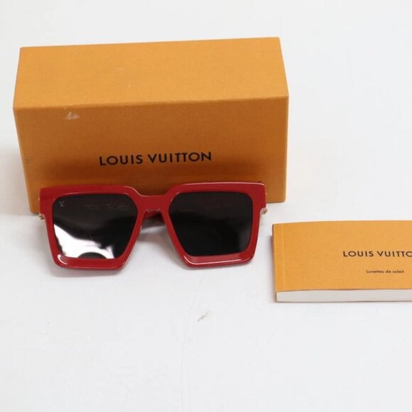 Louis Vuitton Virgil Abloh 1.1 Millionaires Sunglasses SS19 Red - Picture 1 of 13